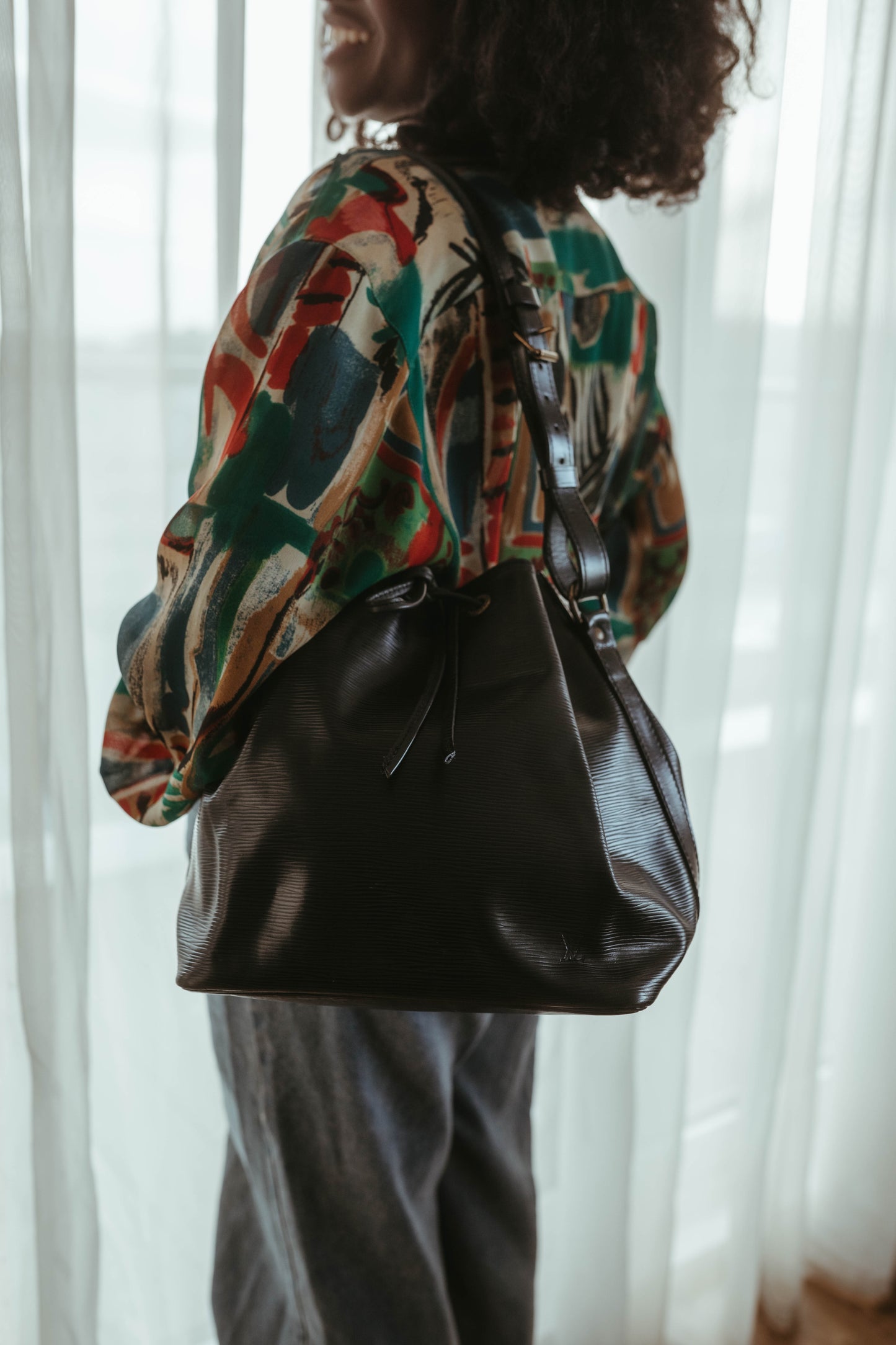 Louis Vuitton Epi Petit Noe Noir
