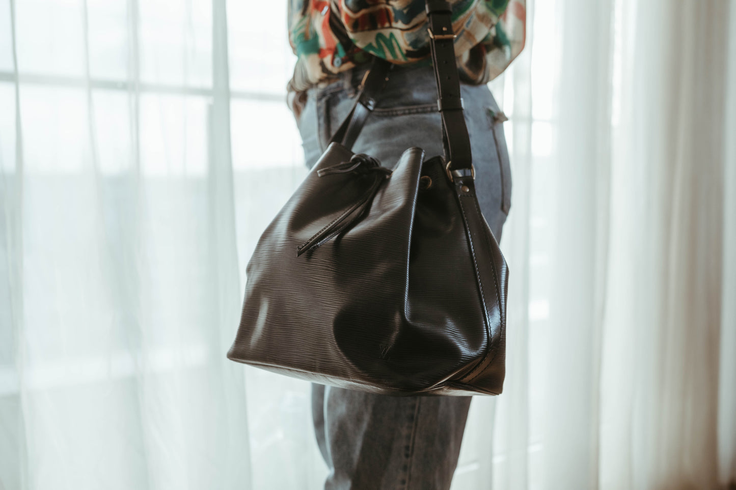 Louis Vuitton Epi Petit Noe Noir