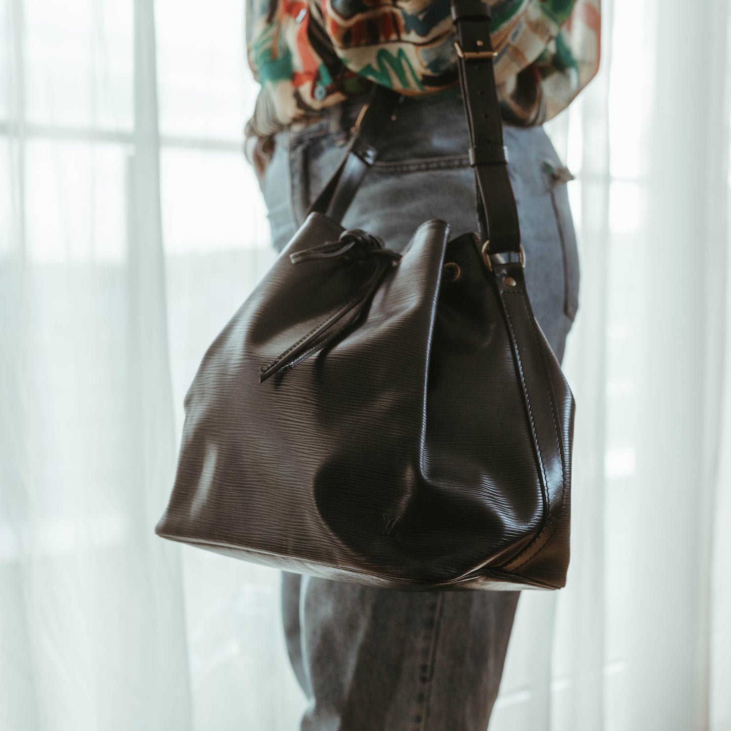 Louis Vuitton Epi Petit Noe Noir