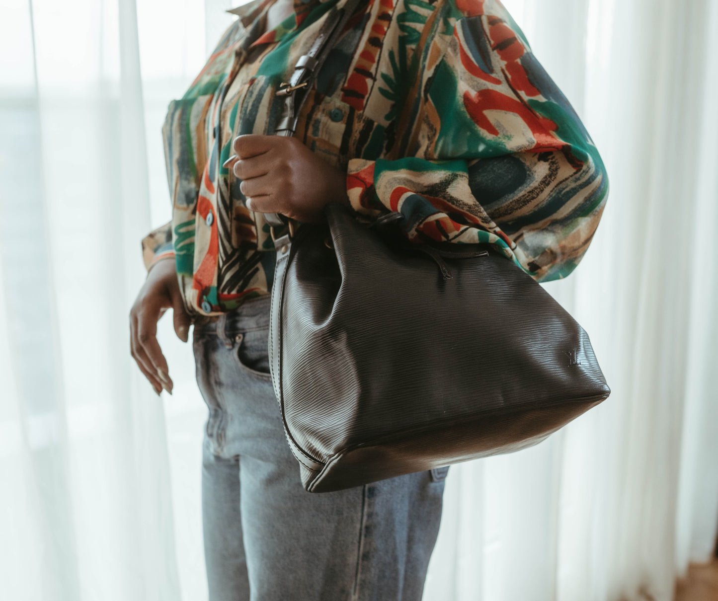Louis Vuitton Epi Petit Noe Noir