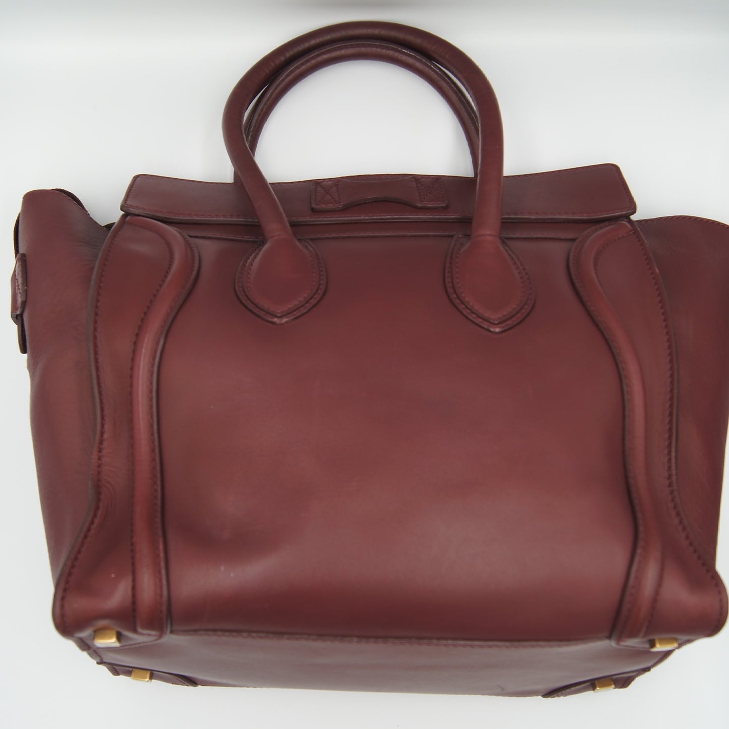 Celine Luggage Mini Shopper Leather