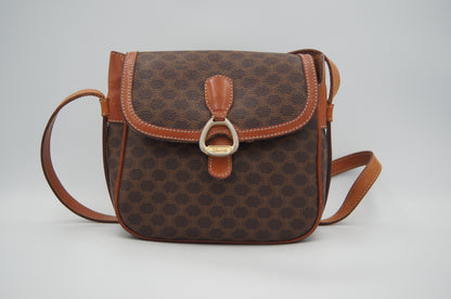 Celine Brown Macadam PVC Canvas