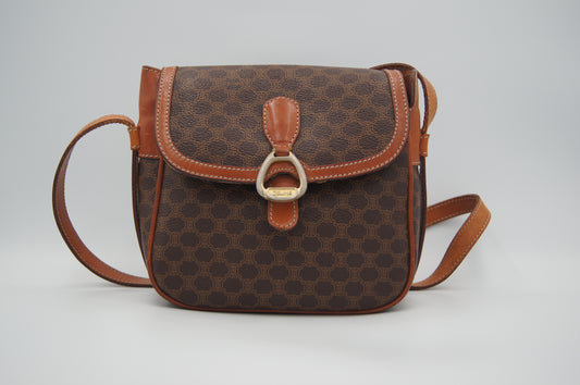 Celine Brown Macadam PVC Canvas