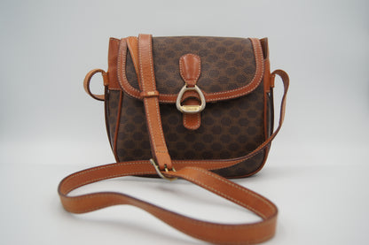 Celine Brown Macadam PVC Canvas