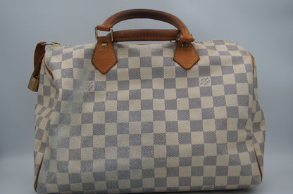 Louis Vuitton  Damier Speedy White