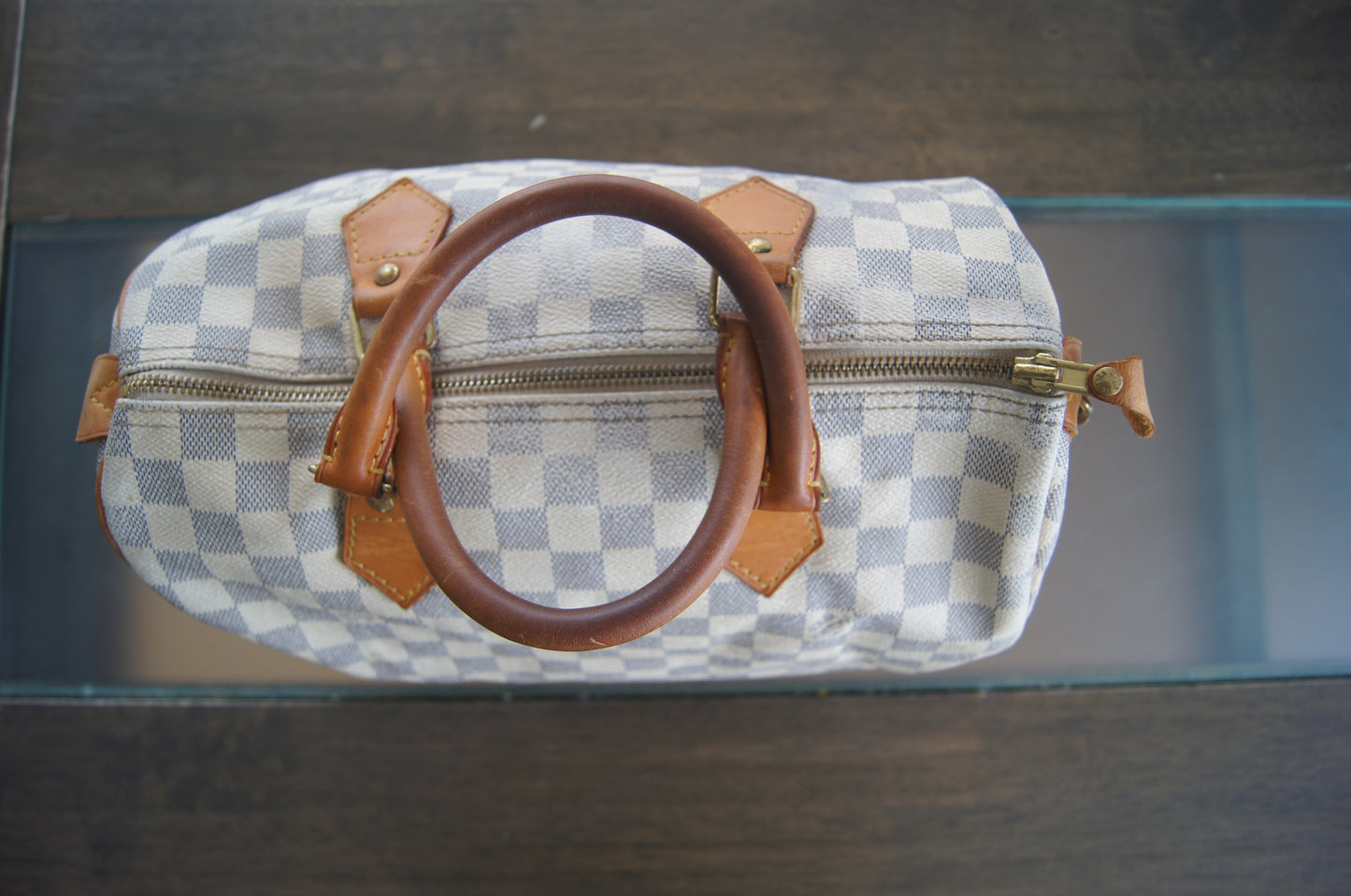 Louis Vuitton  Damier Speedy White