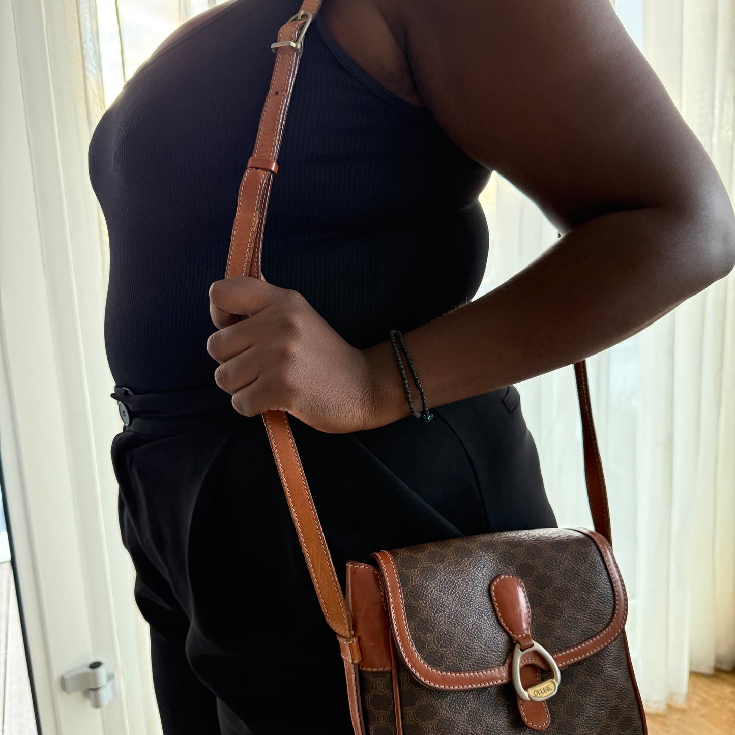 Celine - Brown Macadam PVC Canvas