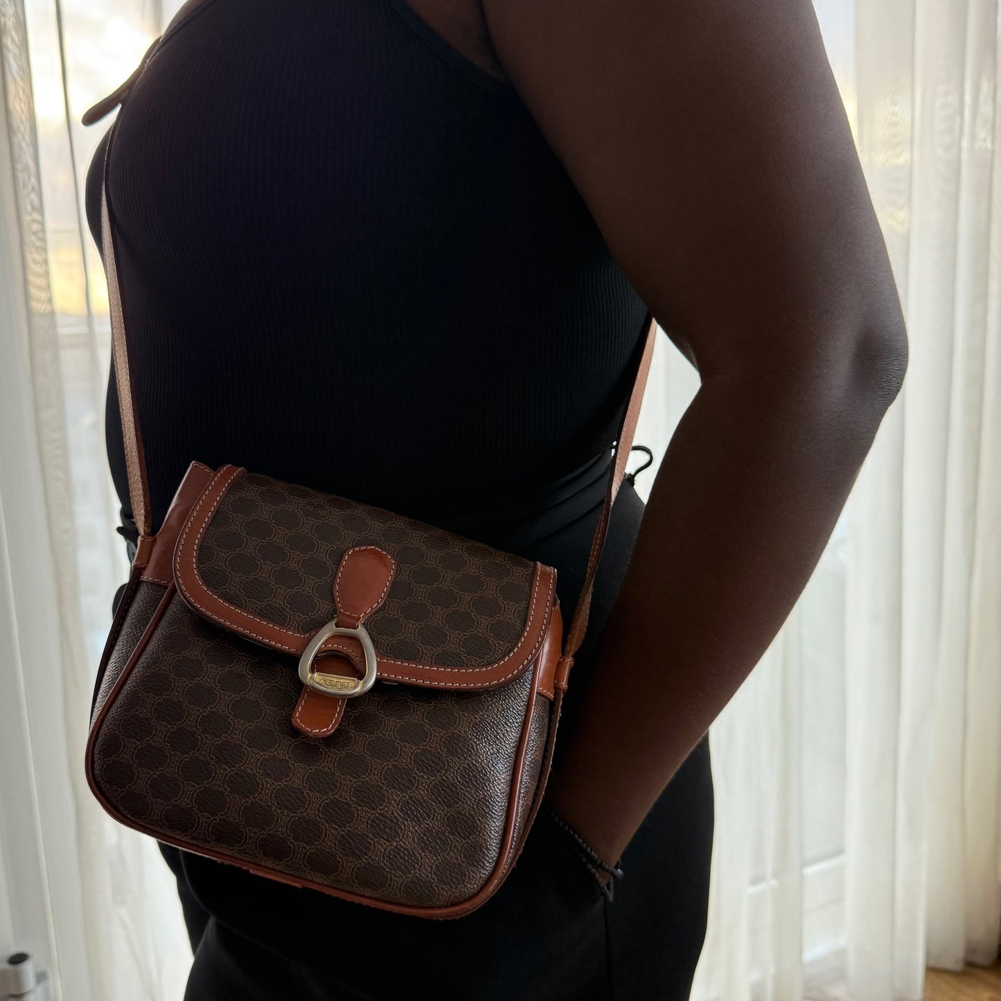 Celine - Brown Macadam PVC Canvas